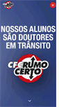 Mobile Screenshot of cfcrumocerto.com.br